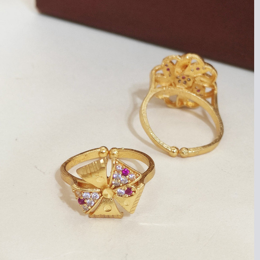 Khodiyar Austrian Stone Ring