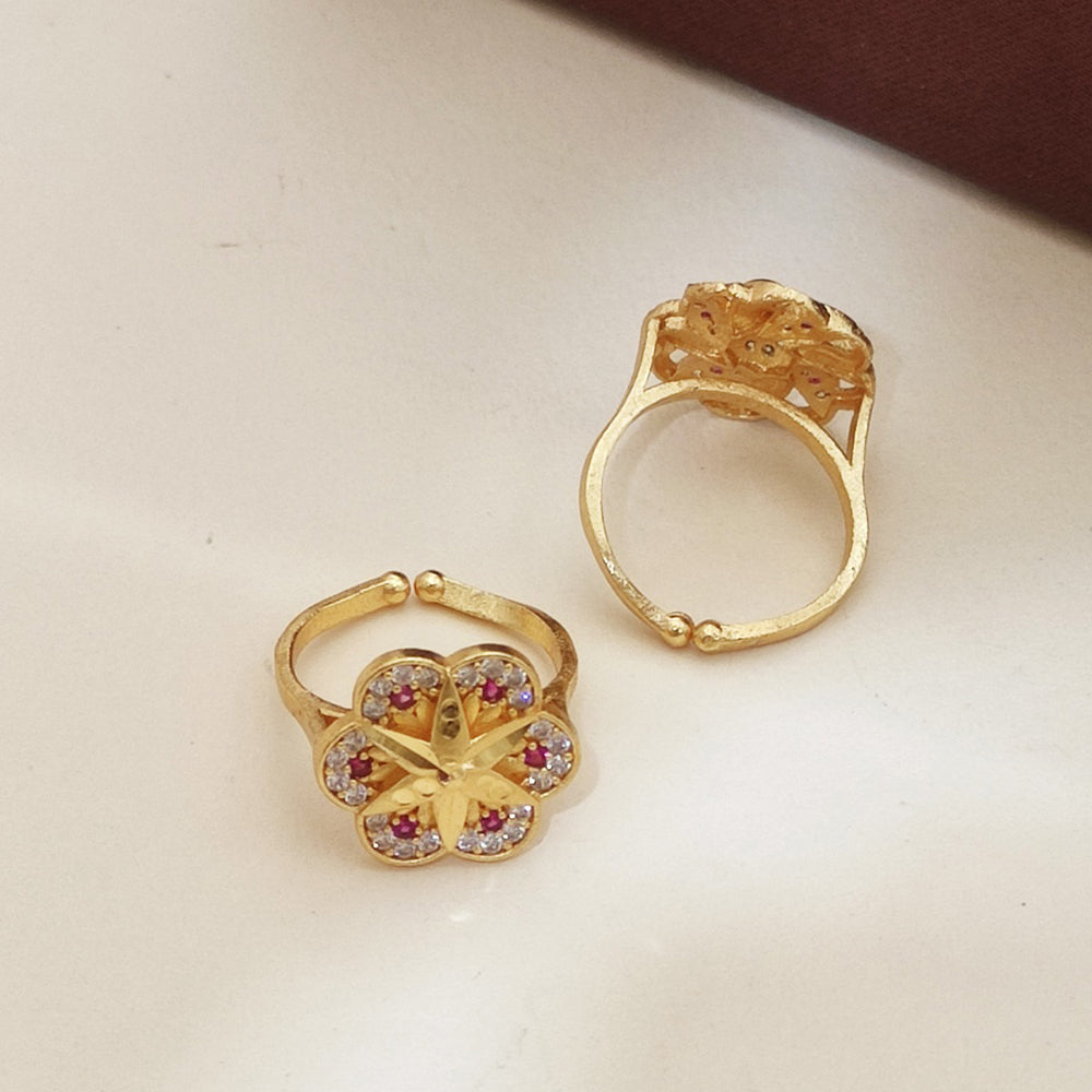 Khodiyar Austrian Stone Ring