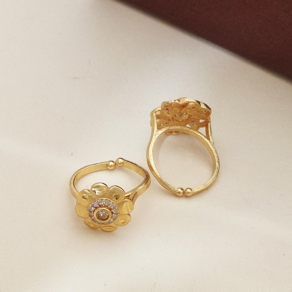 Khodiyar Austrian Stone Ring