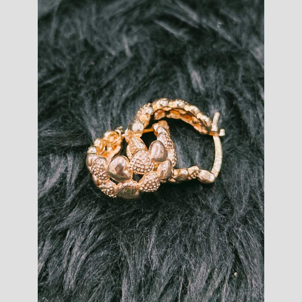 Chandani Jewellers Gold Plated Daily Glam Studs Earrings