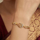 Pooja Sales Rajkot Austrian Stone Designer Bracelet (Pack of 12)