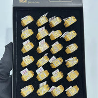 Pooja Sales Rajkot Classic Austrian Stone Ring (Assorted Design)