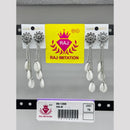 Raj Imitation Oxidised Plated Shell Dangler Earrings  