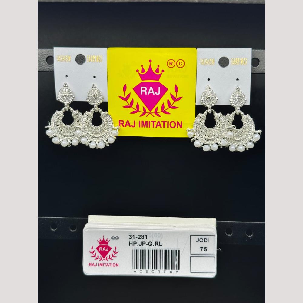 Raj Imitation Pearl Dangler Earrings