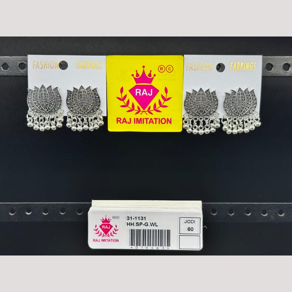 Raj Imitation Oxidised Beads Dangler Earrings
