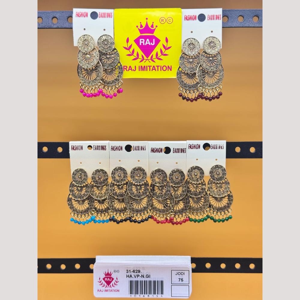 Raj Imitation Beads Dangler Earrings