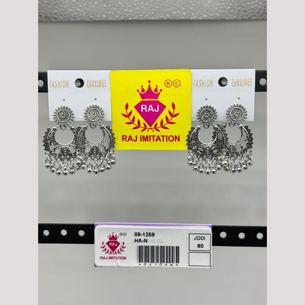 Raj Imitation Oxidised Beads Dangler Earrings