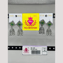 Raj Imitation Oxidised Beads Jhumki Earrings