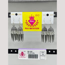 Raj Imitation Oxidised Jhumki Earrings