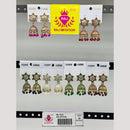 Raj Imitation Austrian And Beads Jhumki Earrings