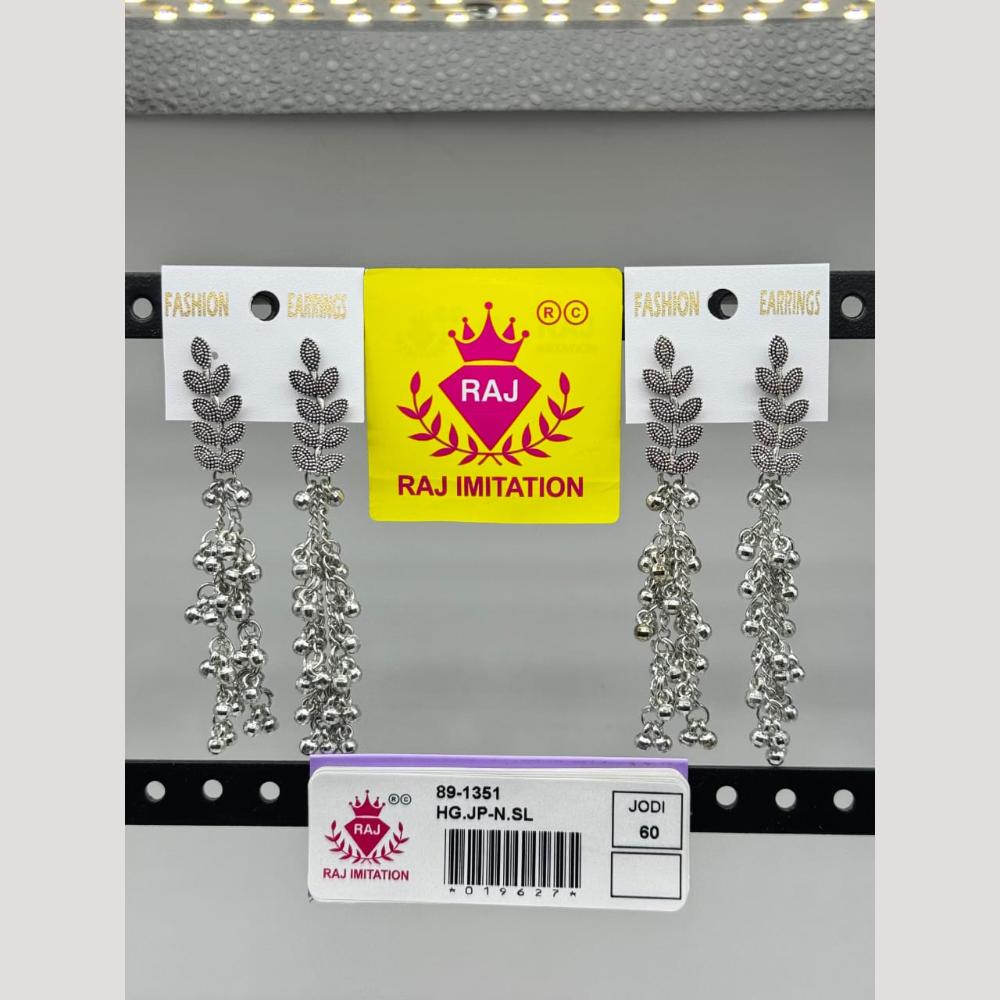 Raj Imitation Oxidised Beads Dangler Earrings