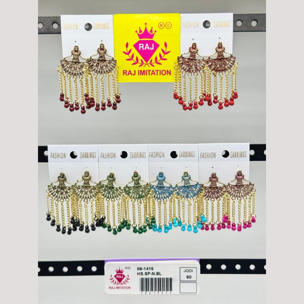 Raj Imitation Beads Dangler Earrings