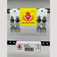 Raj Imitation Austrian And Beads Jhumki Earrings
