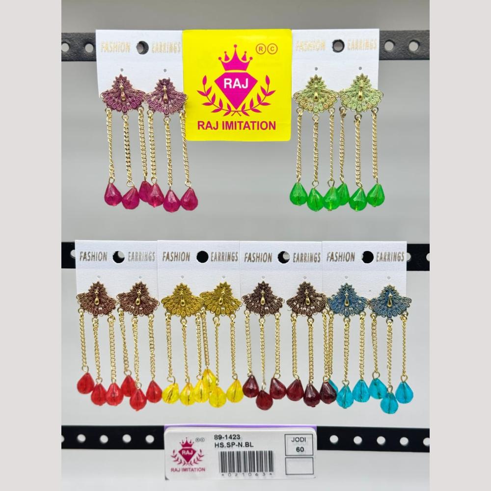 Raj Imitation Beads Dangler Earrings