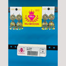 Raj Imitation Austrian And Beads Jhumki Earrings