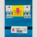 Raj Imitation Austrian And Beads Jhumki Earrings