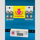 Raj Imitation Oxidised Austrian And Beads Jhumki Earrings