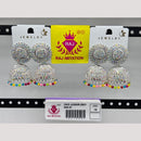 Raj Imitation Austrian And Beads Jhumki Earrings
