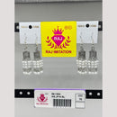 Raj Imitation Oxidised Pearl Jhumki Earrings