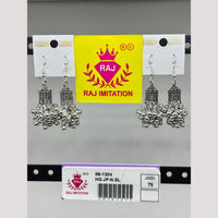 Raj Imitation Oxidised Beads Jhumki Earrings
