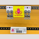Raj Imitation Oxidised Austrian And Beads Jhumki Earrings