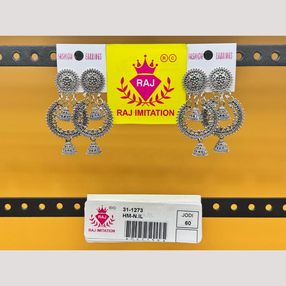 Raj Imitation Oxidised Dangler Earrings