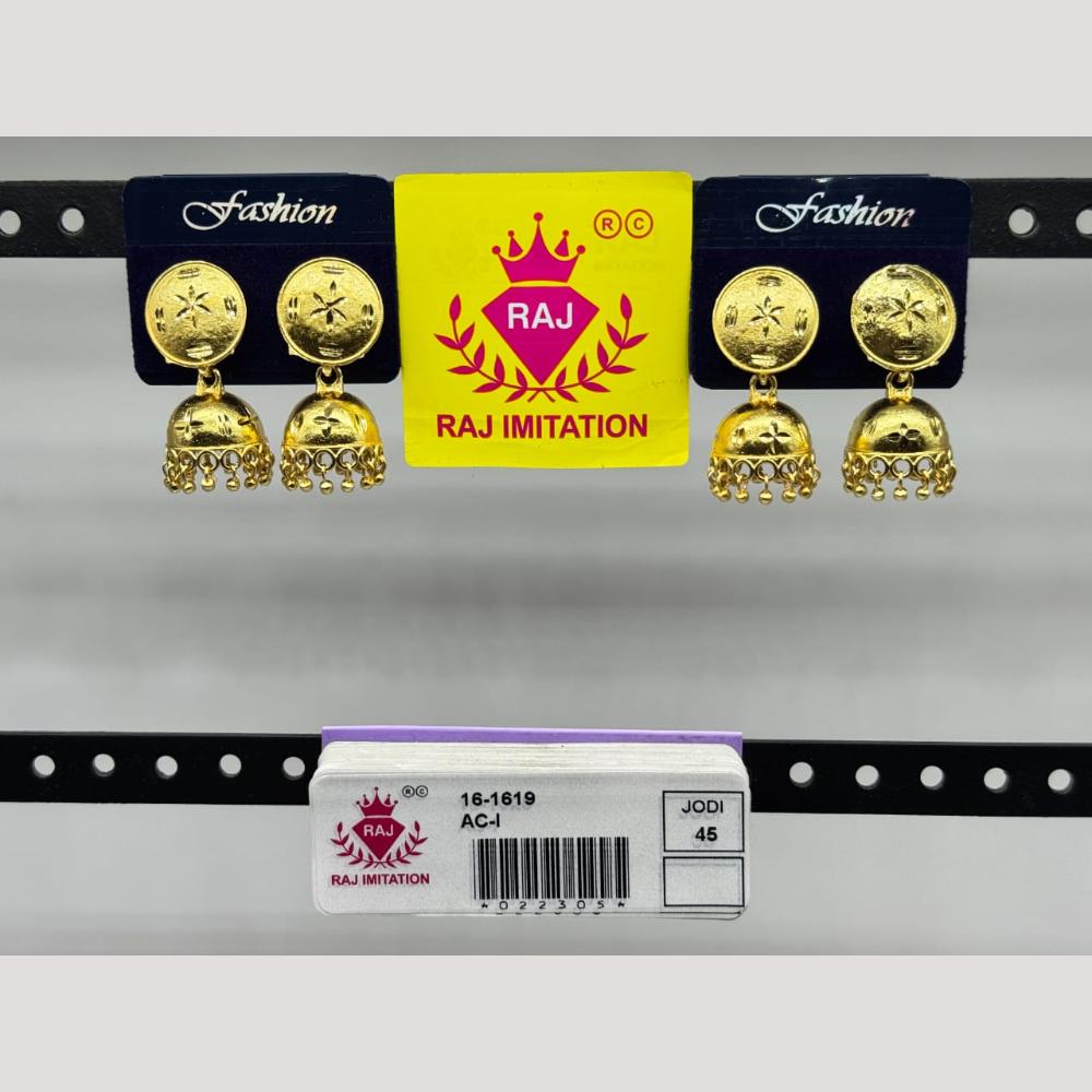 Raj Imitation Beads Jhumki Earrings