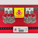 Raj Imitation Oxidised Austrian Dangler Earrings