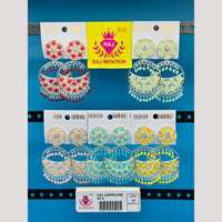 Raj Imitation Austrian Dangler Earrings