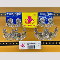 Raj Imitation Austrian And Beads Dangler Earrings