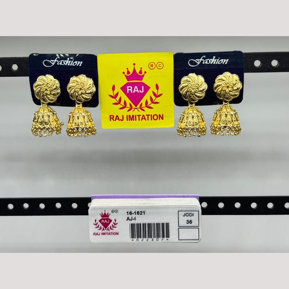 Raj Imitation Beads Jhumki Earrings