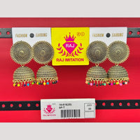 Raj Imitation Beads Jhumki Earrings