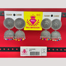 Raj Imitation Oxidised Beads Jhumki Earrings