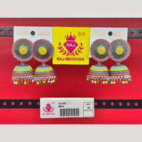 Raj Imitation Beads Jhumki Earrings