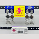 Raj Imitation Oxidised Beads Jhumki Earrings