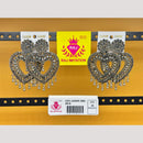Raj Imitation Oxidised Austrian And Beads Dangler Earrings