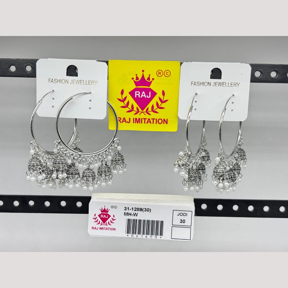 Raj Imitation Oxidised Beads Dangler Earrings