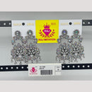 Raj Imitation Oxidised Austrian And Beads Dangler Earrings