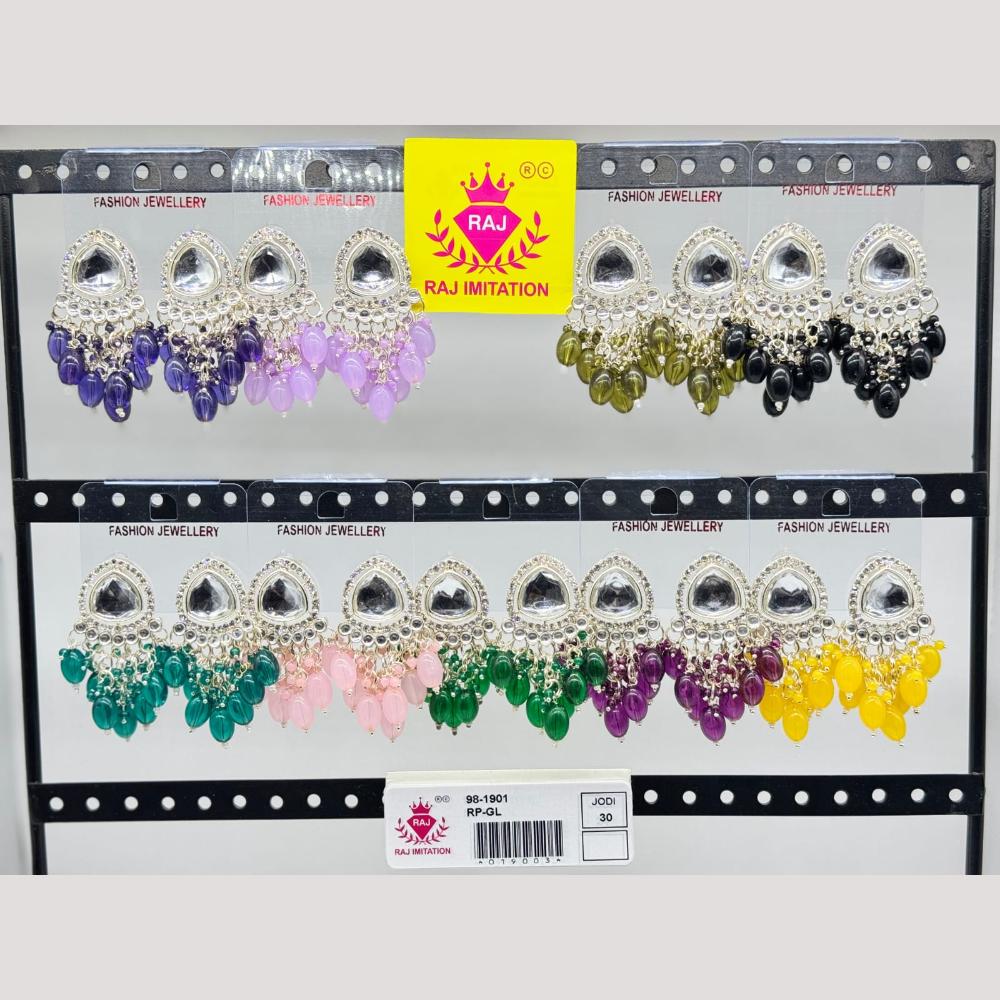 Raj Imitation Kundan Dangler Earrings