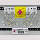 Raj Imitation Pota Stone And Beads Dangler Earrings
