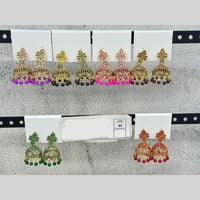 Raj Imitation Traditional Pearl Jhumki Earrings for Women (Set of 60)