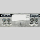 Raj Imitation Oxidised Austrian Stone And Pearl Jhumki Earrings (Set of 40)