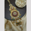 Tanish Art Jewellery Pota Stone And Pearls Kamar Challa
