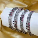 Tanish Art Jewellery Exclusive Oxidised Vibrant Pota Stones Bangles Set 