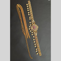 Tanish Art Jewellery Pota Stone And Beads Kamarbandh