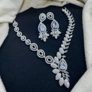 Tanish Art Jewellery Royale Majestic American Diamonds Necklace Set 