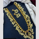 Tanish Art Jewellery Glow And Grace Pota And Austrain Stone Pearl Long Necklace Set