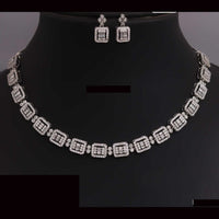 Tanish Art Jewellery  Diva Spark Austrian Stone Party Perfect Necklace Set 