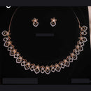 Tanish Art Jewellery Bold And Brilliant Austrain Stone Trendy Necklace Set 