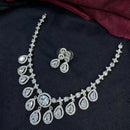 Tanish Art Jewellery Glamorous AD And Austrain Stone Necklace Set